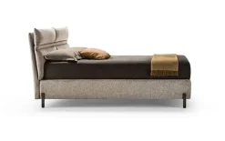 Scopri il Letto imbottito Linus di Rosini, scontato del 31%!