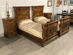 Scopri il Letto in legno modello Ottocento di Lando con sconto del 66%!