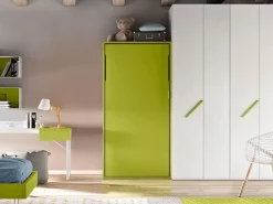 Scopri il Letto moderno a scomparsa Artigianale in finitura primavera con sconto del 48%!