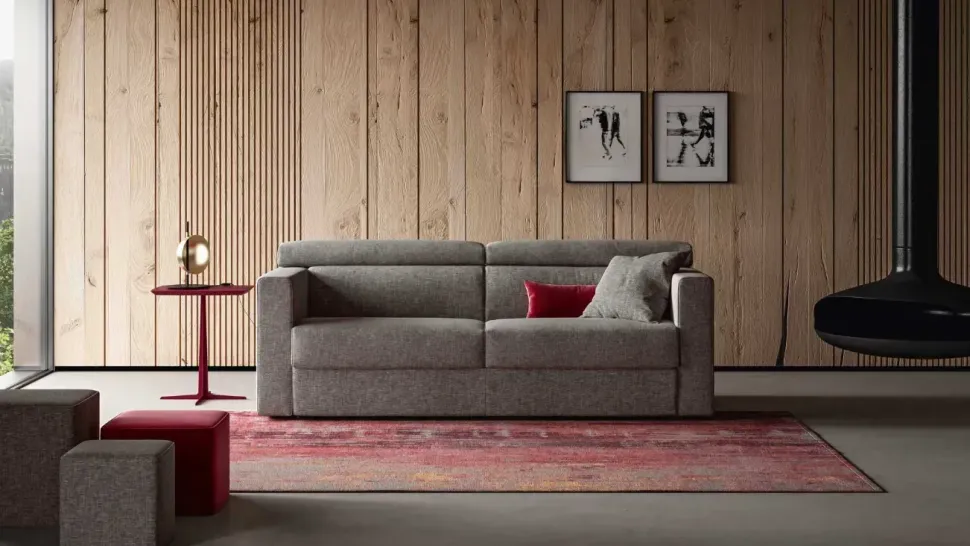 Scopri il prezzo esclusivo del Divano letto Tamigi Doimo Salotti!