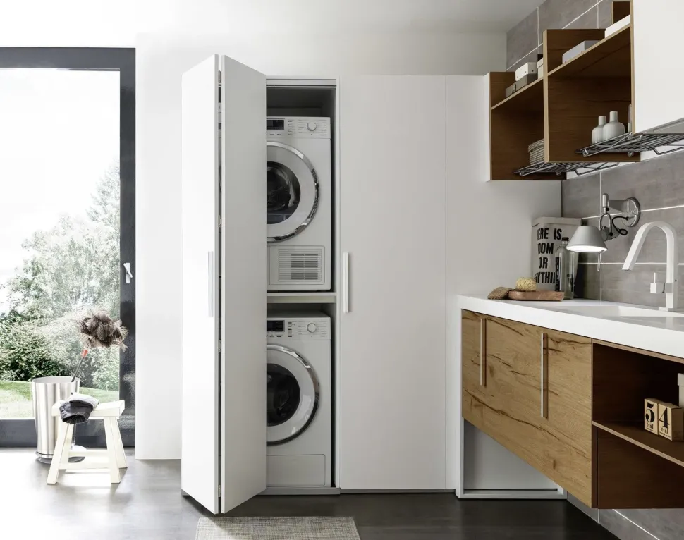 Scopri il sistema Laundry C1 Baxar: mobile da bagno a prezzi outlet!