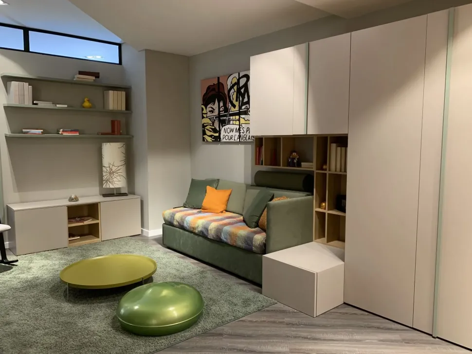 Scopri la Cameretta Slide Clever con letto a terra scontata! Ottimo prezzo!