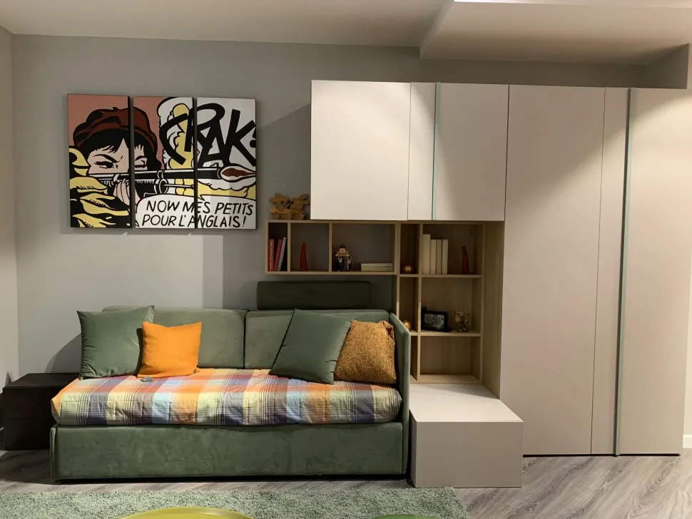 Scopri la Cameretta Slide Clever con letto a terra scontata! Ottimo prezzo!