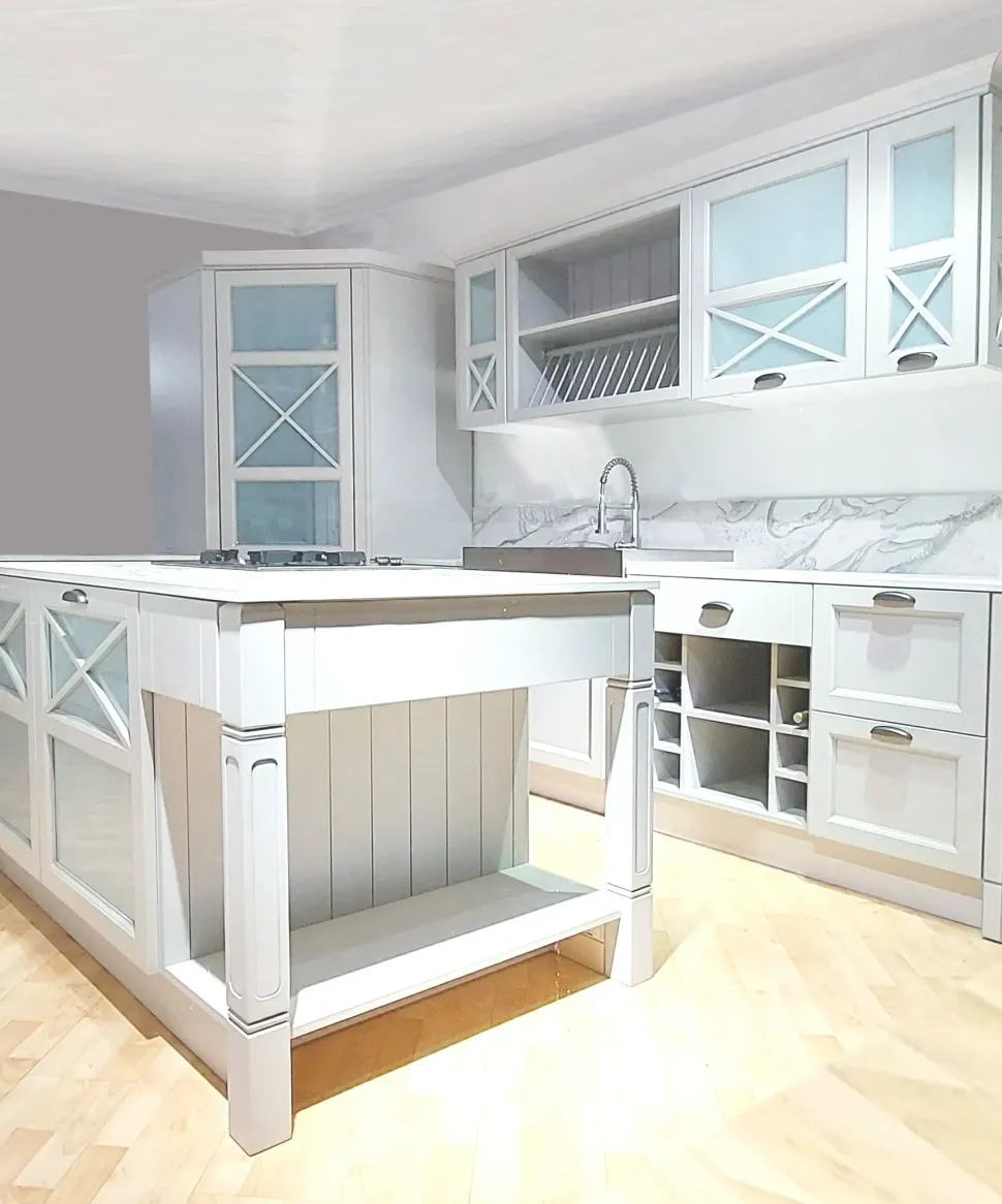 Scopri la cucina ad angolo Febal Shabby con uno sconto!