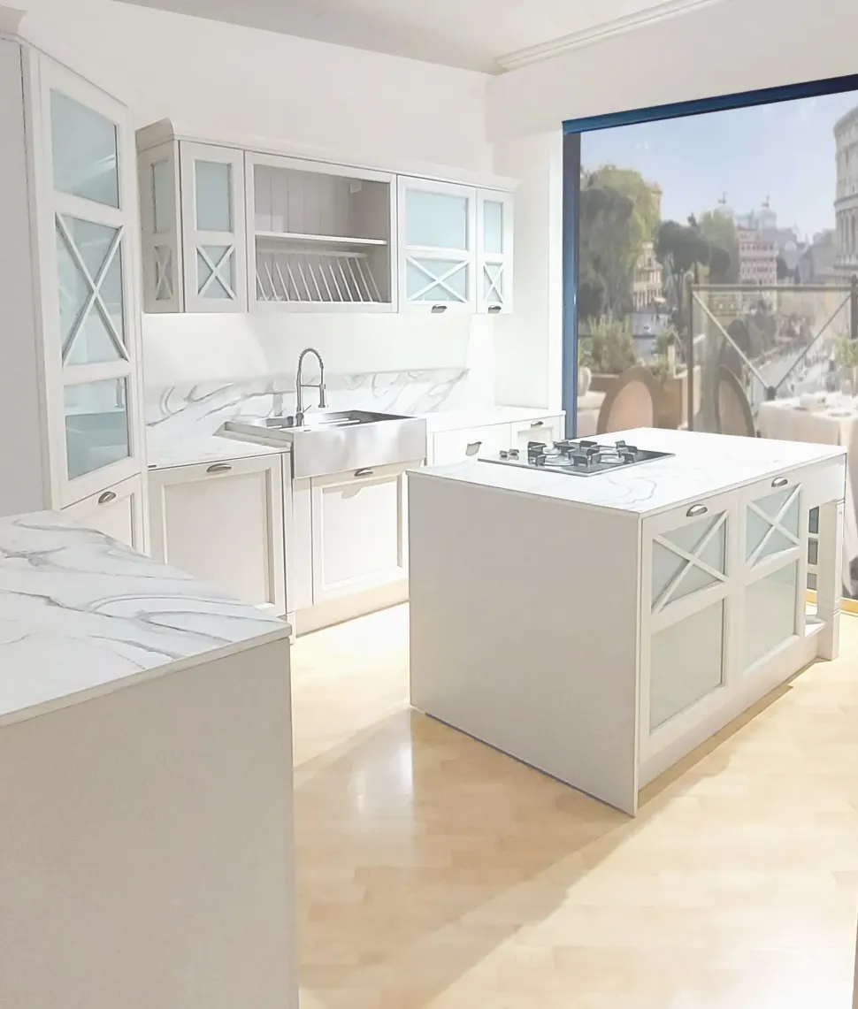 Scopri la cucina ad angolo Febal Shabby con uno sconto!