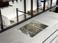 Scopri la cucina Artematica vitrum di Valcucine in OFFERTA OUTLET