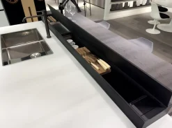 Scopri la cucina Artematica vitrum di Valcucine in OFFERTA OUTLET