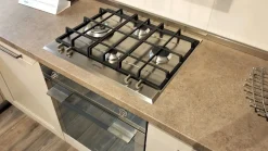 Scopri la Cucina Itaca moderna tortora ad angolo Arredo3 scontata del 50%!