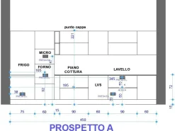 Scopri la cucina Line Astra con uno sconto del 55%! Un design moderno ed elegante per arredare la tua casa.