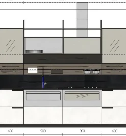 Scopri la cucina Mia di Scavolini a prezzo scontato! Design lineare.