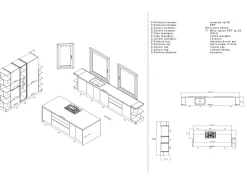 Scopri la cucina Tropea Plus Imab con uno sconto del 50%! Un design moderno ed elegante per arredare la tua casa.
