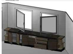 Scopri la cucina Tropea Plus Imab con uno sconto del 50%! Un design moderno ed elegante per arredare la tua casa.