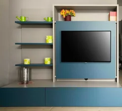 Scopri la parete attrezzata Smart living di Ozzio con sconto del 80%!