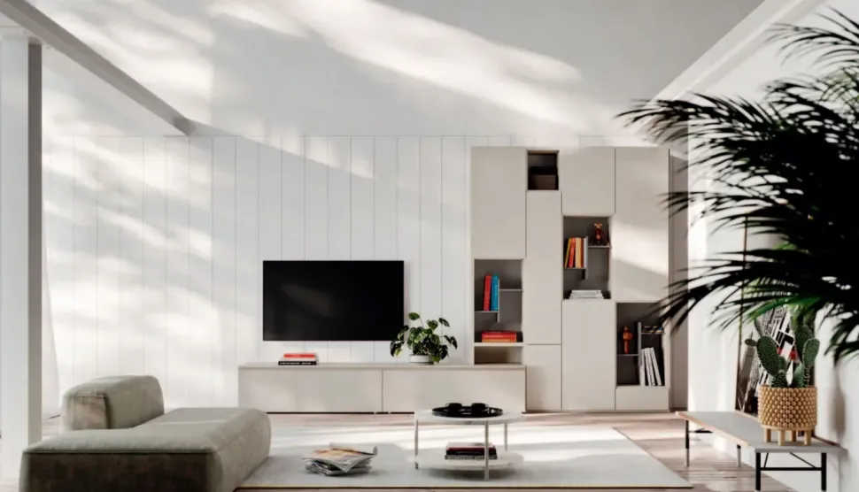 Scopri la parete attrezzata Day 20 di Orme in OFFERTA OUTLET! Un'occasione imperdibile!