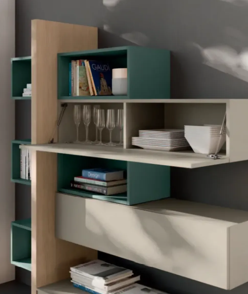 Scopri la Parete attrezzata Light day 08 di Orme scontata del 31%!