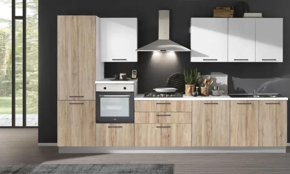 Scopri l'OFFERTA OUTLET sulla Cucina Aran Marylin: sconto 50%!