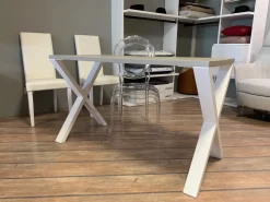 Scrivania direzionale in legno Cross a marchio Granzotto con forte sconto