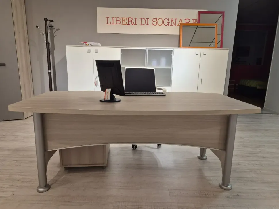 Scrivania direzionale in altro Kronos a marchio Zg mobili a prezzi convenienti