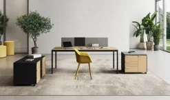 Scrivania direzionale in legno Scrivania ufficio direzionale  fil rouge a marchio Las mobili in offerta