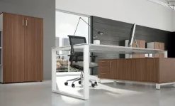 Scrivania direzionale modello Ufficio completo stratos Flycom in OFFERTA OUTLET