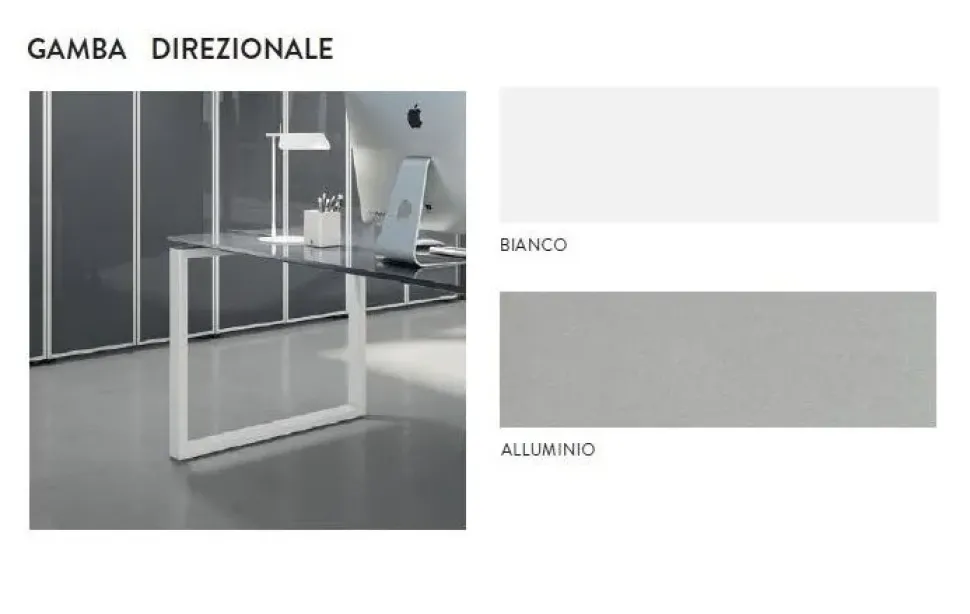 Scrivania direzionale modello Ufficio completo stratos Flycom in OFFERTA OUTLET