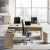 Scrivania direzionale modello Delta - composizione ufficio completo in legno ad un prezzo speciale