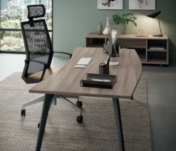 Scrivania direzionale modello Postazione ufficio completo rhea in legno ad un prezzo speciale