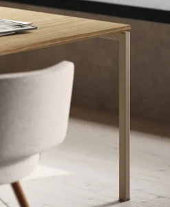 Scrivania operativa modello Sigma con mobile di servizio  Las mobili in OFFERTA OUTLET