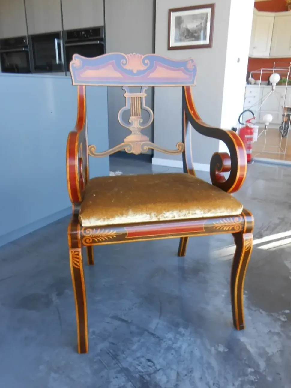 SEDIA Cappellini Poltroncina inglese PREZZI OUTLET