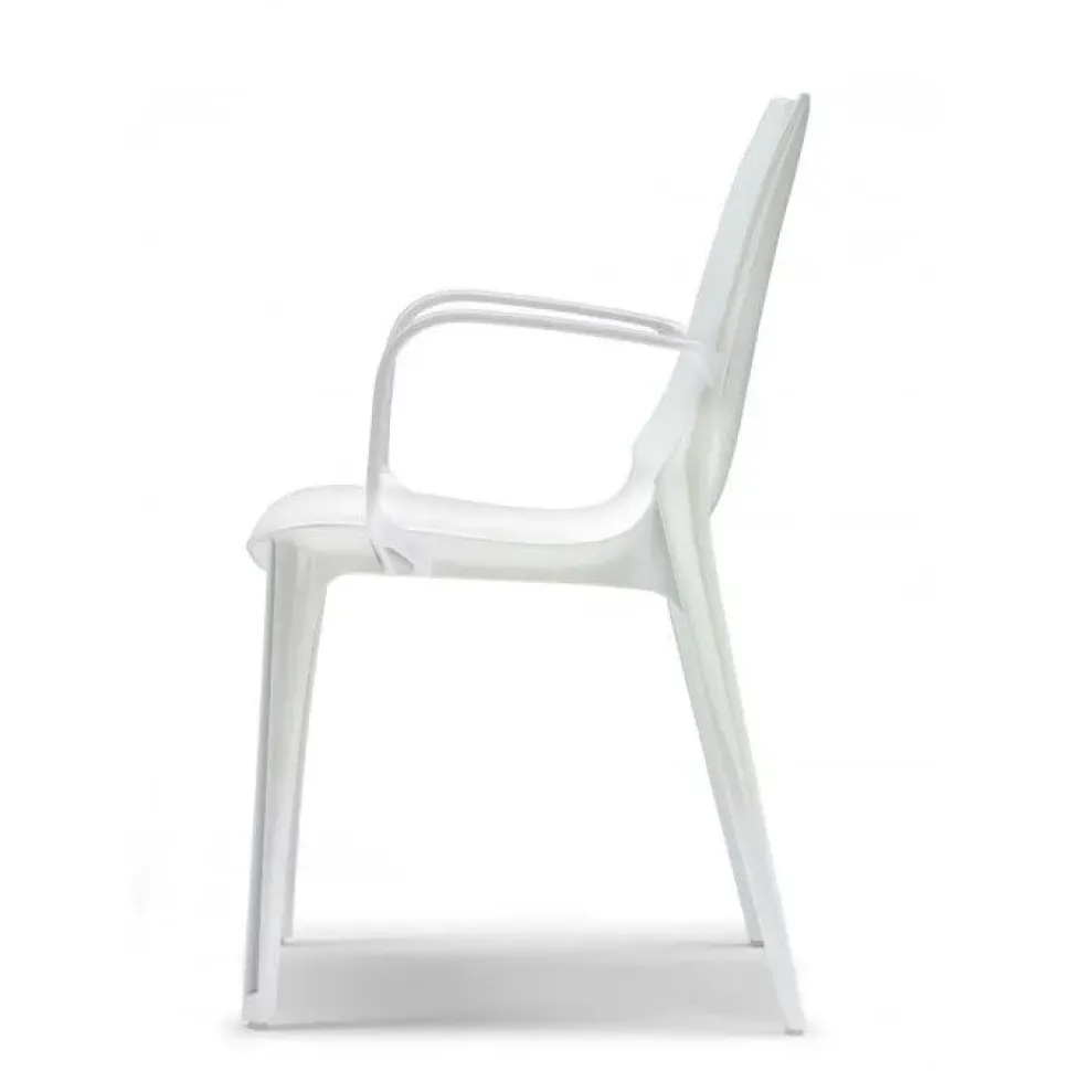 Sedia con braccioli modello Vanity con braccioli a prezzo riservato