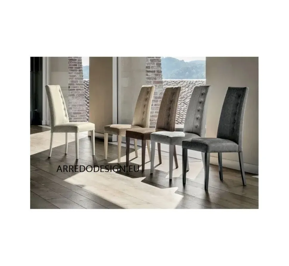 Sedia con schienale alto modello Bellinzona * a prezzo riservato