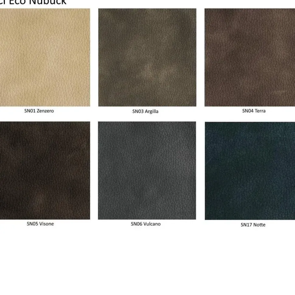 Sedia con schienale alto Kay couture - synthetic nubuck argilla di Cattelan italia a prezzo scontato