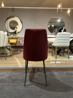 Sedia con schienale alto Branch di Zamagna in Offerta Outlet