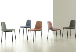 Sedia con schienale basso modello Tokio a prezzo riservato