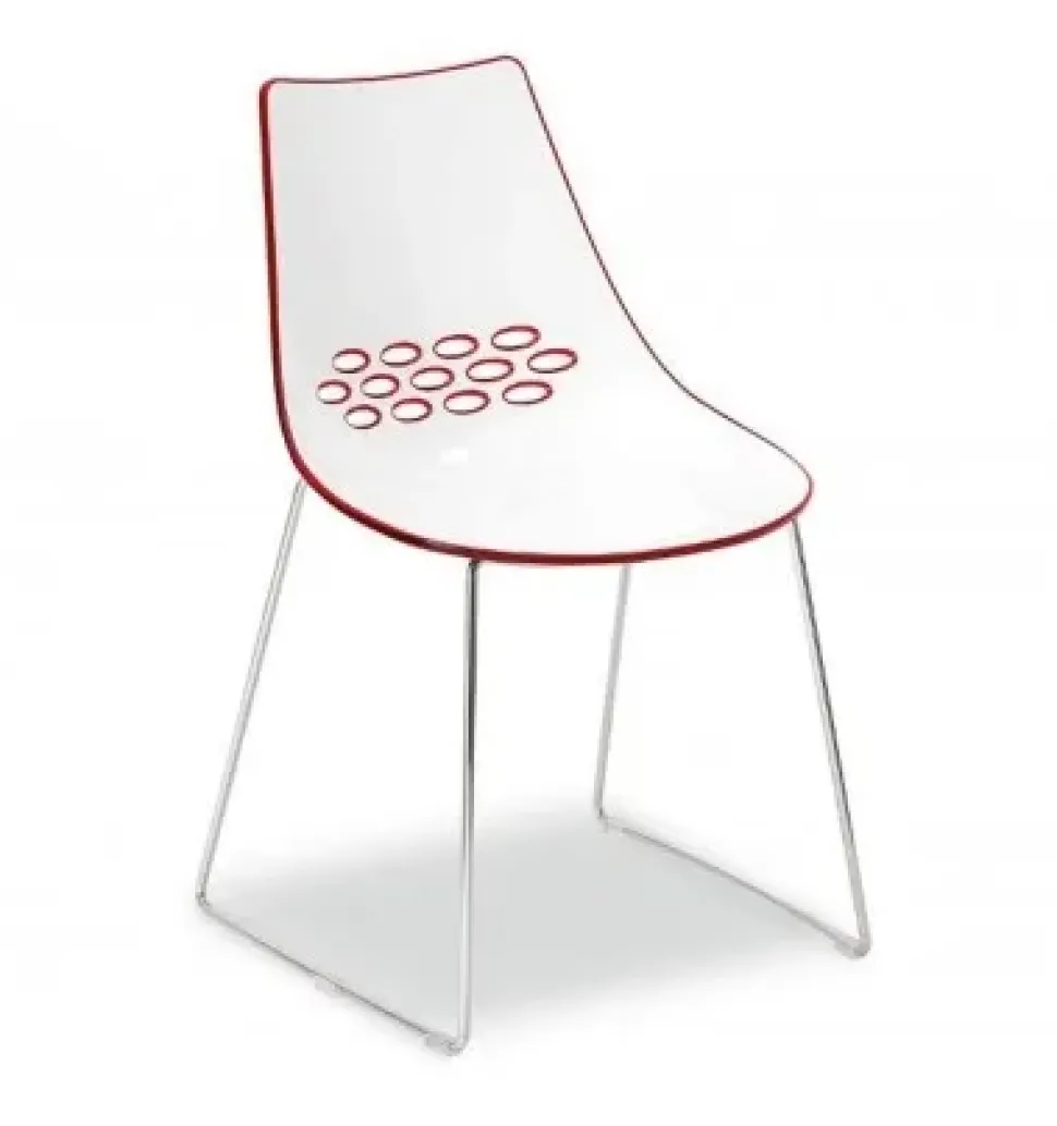 Sedia con schienale medio Jam Connubia in Offerta Outlet