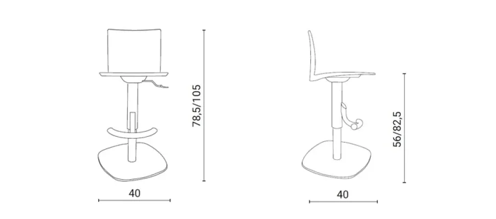 Sedia da cucina Jolly Ozzio a prezzo scontato