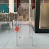 Sedia da giardino realizzata in plastica Victoria ghost di Kartell