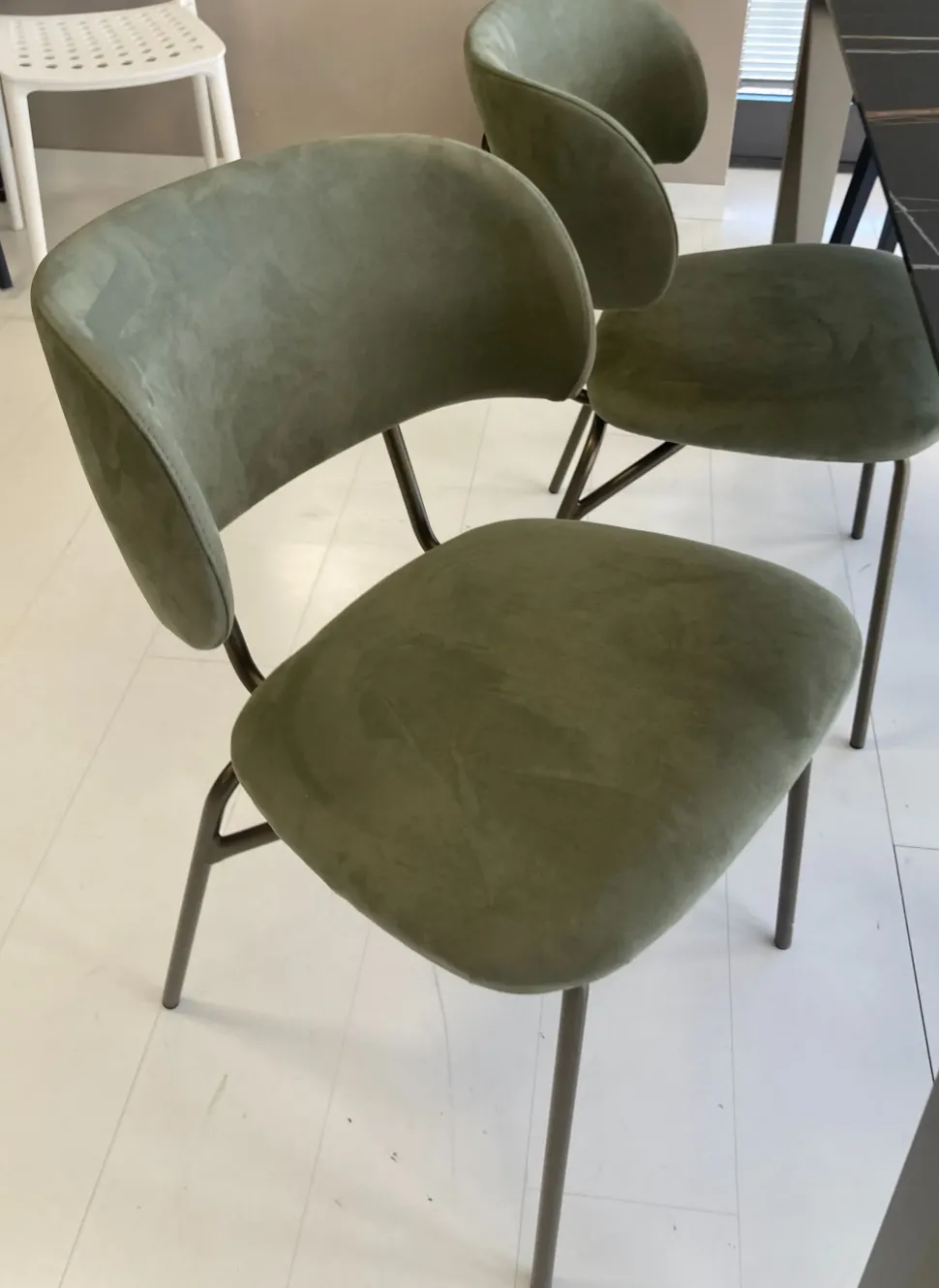 Sedia da soggiorno Bronzo wave di Gamma SCONTATA 26%