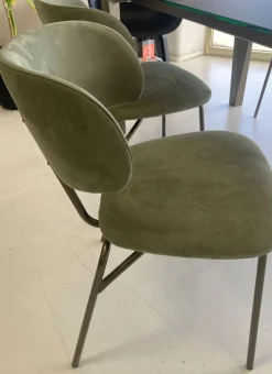 Sedia da soggiorno Bronzo wave di Gamma SCONTATA 26%