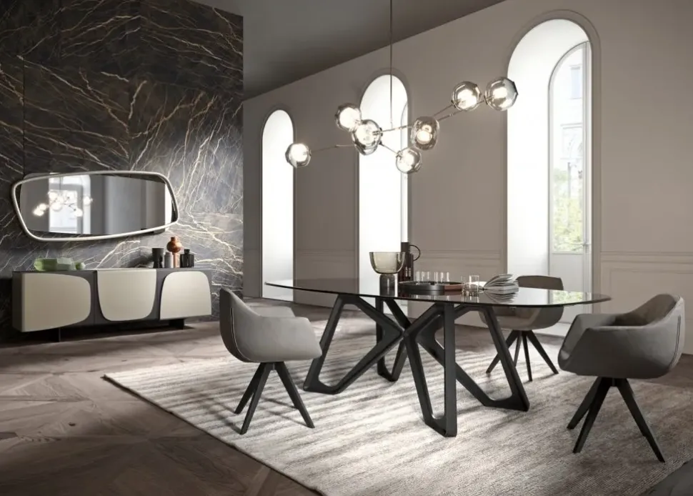 Sedia da soggiorno Delia Ozzio in Offerta Outlet