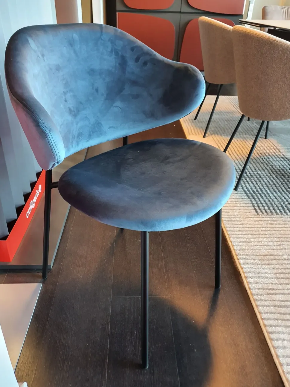 Sedia da soggiorno Holly Calligaris a prezzo Outlet