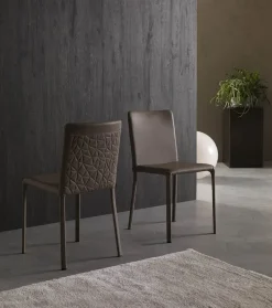 Sedia da soggiorno Lunette plus Ozzio in Offerta Outlet