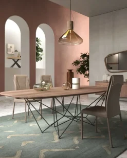 Sedia da soggiorno Luxy Ozzio in Offerta Outlet