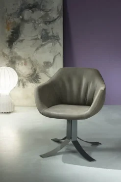 Sedia da soggiorno Nigel Ozzio a prezzo scontato