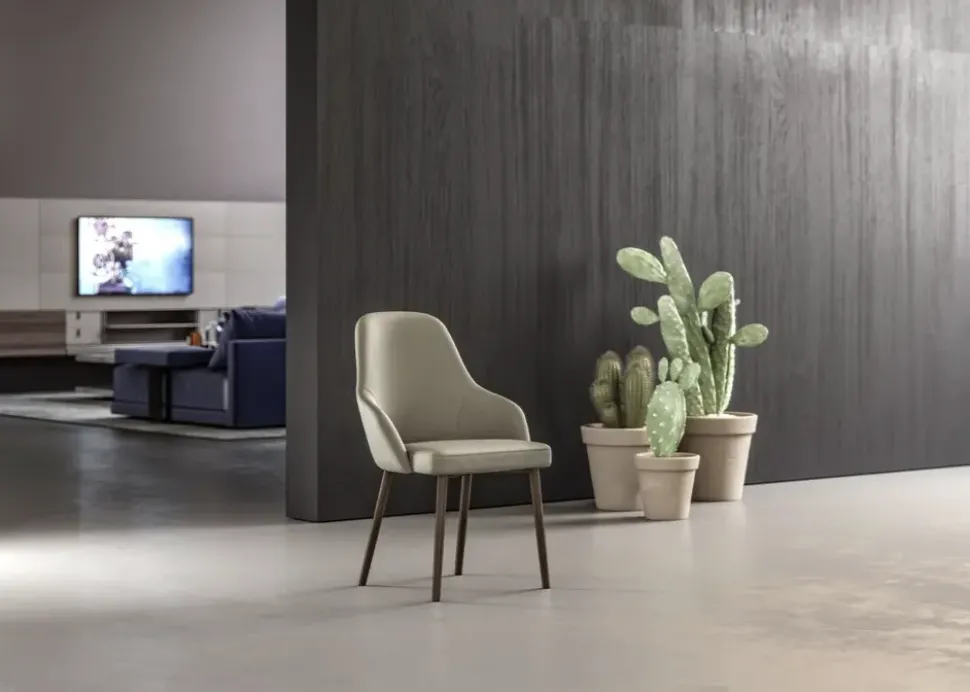 Sedia da soggiorno Nika di Easyline SCONTATA 40%