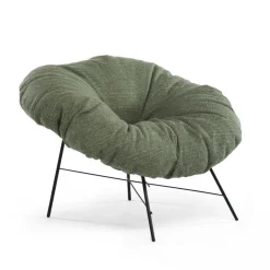 Sedia da soggiorno realizzata in tessuto Closer di Mogg