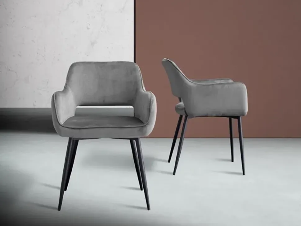 Sedia da soggiorno Road Devina nais a prezzo Outlet