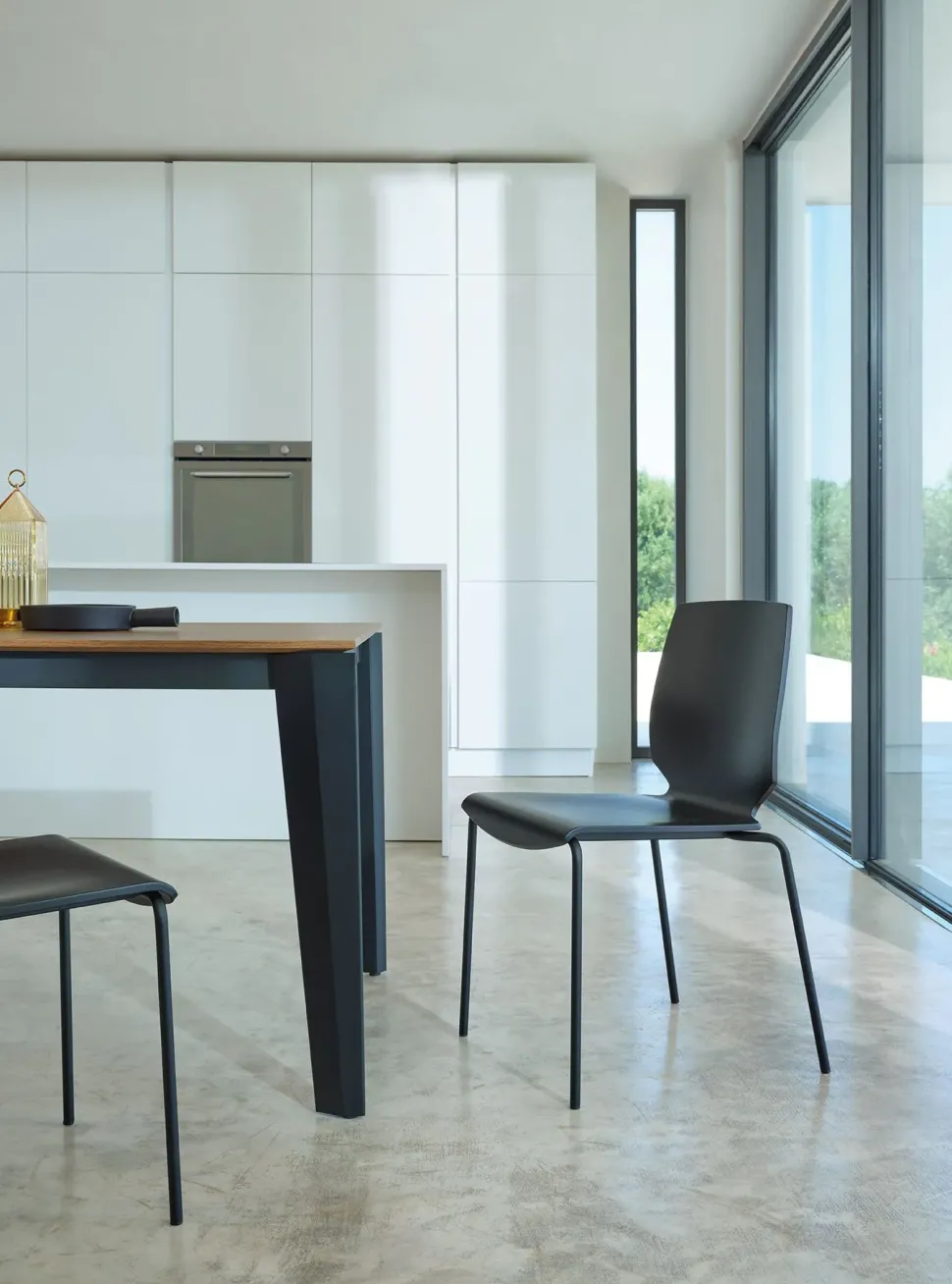 Sedia da soggiorno S149 shell Friulsedie a prezzo scontato