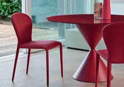 Sedia da soggiorno Soffio s r_ts Midj a prezzo Outlet