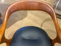 Sedia da ufficio modello Marlowe in legno ad un prezzo vantaggioso